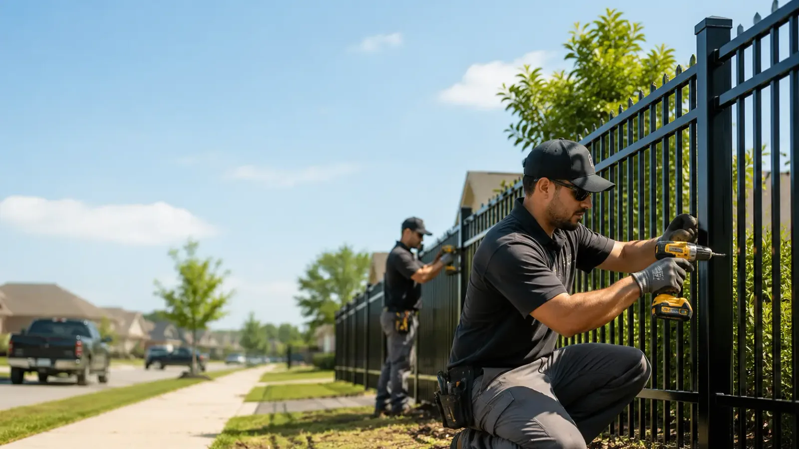 Metal Fence Installation in Boone, IA